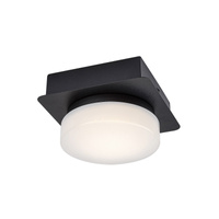 Lampa Sufitowa LED 5W 670lm 4000K Czarny IP44 Nowoczesny Attichus Rabalux