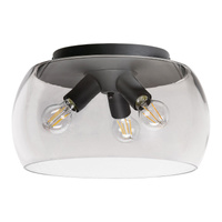 Lampa Sufitowa Wisząca 3x E27 Czarny Nowoczesny Ursula 3189 Rabalux