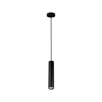 Lampa Sufitowa Wisząca LED Natynkowa Zwis Żyrandol GU10 Czarna Phlox Kanlux