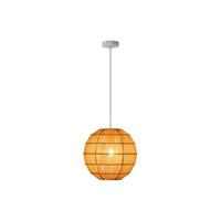 Lampa Wisząca Sufitowa E27 Żółty Matowy Industrialny Arsena Rabalux