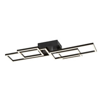 Lampa Sufitowa LED Natynkowa 40W Czarny Nowoczesny Quince Rabalux