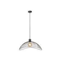 Lampa Wisząca Sufitowa Zwis E27 Czarny Industrialny Iduna Rabalux