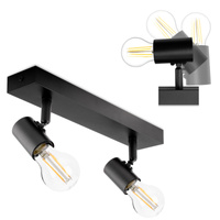 Lampa Sufitowa SPOT TUBA Reflektor Oprawa Halogenowa 2x E27 GLASA LUMILED