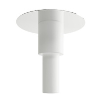 Lampa Sufitowa TVAROR 5xE27 Tuba Natynkowa Plafon Biała SOLLUX