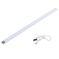 Lampka Podszafkowa LED Listwa Meblowa 3W 4500K 50cm z Czujnikiem Ruchu Srebrna