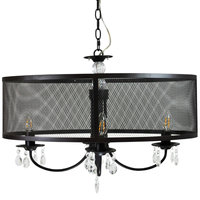Lampa wisząca sufitowa żyrandol BRESSO 4xE14 GOLDLUX (Polux) elipsa