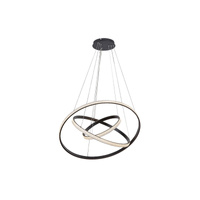 Lampa Wisząca Sufitowa LED 100W 3000K Czarny Nowoczesny Grete Rabalux