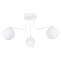 Lampa Wisząca Sufitowa Żyrandol 3x G9 Biała Astral French Sky SL.1659 Sollux