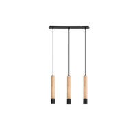 Lampa Wisząca Sufitowa GU10 Brązowy Industrialny Braulia Rabalux