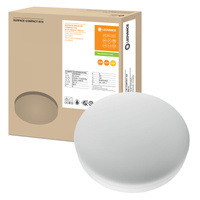 Oprawa sufitowa ścienna LED COMPACT IK10 24W 3000K LEDVANCE Ciepła