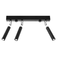 Lampa Sufitowa Oprawa Natynkowa SPOT TUBA Reflektor 3x G9 Tubularna Czarna Nowoczesna Eyetech Sollux