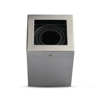 Oprawa Sufitowa Natynkowa Spot GU10 Kwadratowa Satynowy Nikiel VT-797 V-TAC