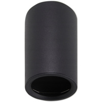 Oprawa LED Natynkowa HALOGENOWA Stała GU10 Okrągła Sufitowa Czarna