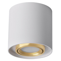 Oprawa Natynkowa GU10 Biała Złota XENO Sanico Goldlux