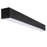 Oprawa Liniowa Lampa Sufitowa LED 40W 115cm 4150lm 3000K Ciepła 90° Natynkowa Czarna KANLUX