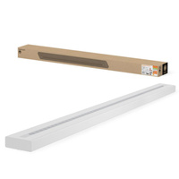 Lampa Oprawa Liniowa Listwa Oświetleniowa 52W 6100lm 3000K Ciepła Ściemnialna z Czujnikiem Ruchu Zmierzchu Biały Linear Ledvance