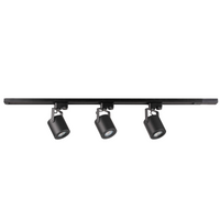 Zestaw Szynowy Szynoprzewód Szyna Listwa 1-Fazowa + 3x Reflektor GU10 Czarna MINOR Sanico Goldlux