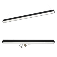 Lampa LED Oprawa Liniowa Sufitowa 20W 2400lm CCT Czarna Koline Kobi