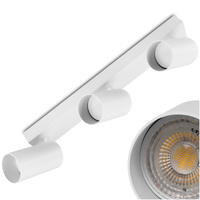 Lampa Sufitowa SPOT TUBA Reflektor Oprawa Halogenowa 3x GU10 TABULA LUMILED
