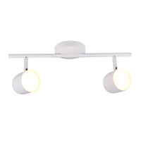 Lampa sufitowo-ścienna ruchoma regulowana 8,4W LED RAWI 2 biały 3000K GOLDLUX (Polux)