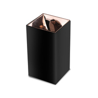 Oprawa Sufitowa Natynkowa Spot GU10 Kwadratowa Czarna/Różowe złoto VT-882 V-TAC