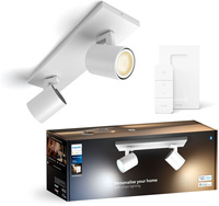 Lampa Sufitowa LED Reflektor 8.4W 800lm IP20 White Ambiance TW Biała Inteligentna SMART Zigbee Bluetooth + Regulator Pilot Runner Philips HUE