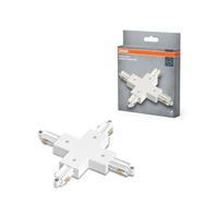 Łącznik do Szynoprzewodów Krzyżowy Biały Traclight Osram