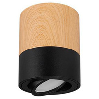 Oprawa Natynkowa Halogenowa Tuba Reflektor Spot GU10 Okrągła Czarna Brązowa Masterled