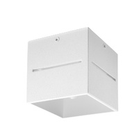 Lampa Sufitowa Oprawa Natynkowa Kostka G9 Kwadratowa Biała Nowoczesna Lobo Sollux