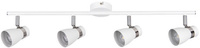 Oprawa lampa sufitowa ENALI 4xGU10 biała 68cm Kanlux