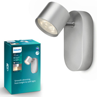 Lampa Ścienna Kinkiet LED 4.5W 500lm 2700K aluminium Star Philips