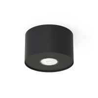 Oprawa Natynkowa Sufitowa GU10 SPOT TUBA Czarna POINT S 7603 Nowodvorski