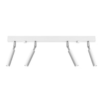 Lampa Sufitowa Oprawa Natynkowa SPOT TUBA Reflektor 4x G9 Tubularna Biała Nowoczesna Eyetech Sollux