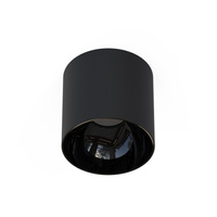 Oprawa Natynkowa Sufitowa GU10 SPOT TUBA Czarna POINT TONE 8225 Nowodvorski