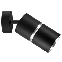 Oprawa Ścienno-Sufitowa Reflektor Punktowy GU10 CzarnaSrebrna BAMBOO Sanico Goldlux