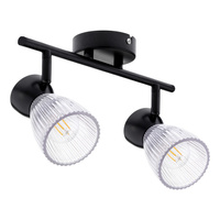 Lampa Sufitowa BEST Czarna 2xE14 Milagro