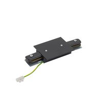 Łącznik Zasilający Wzdłużny do Szynoprzewodów Czarny PROFILE RECESSED POWER STRAIGHT CONNECTOR 10228 Nowodvorski