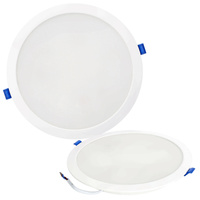 Oprawa Podtynkowa LED Downlight Lampa Punktowa 24W 2400lm 4000K Neutralna Oczko Spot Biała IP40 Sigaro Kobi