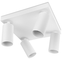 Lampa Sufitowa Plafon SPOT TUBA Reflektor Oprawa Halogenowa 4x GU10 TABULA LUMILED