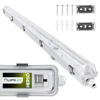 Oprawa Lampa Hermetyczna LED Pyłoszczelna 120cm 1x T8 G13 IP65 HERSO Lumiled