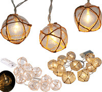 Girlanda Ogrodowa LED Bateryjna 2,1m na baterie 2xAA AHNE GOLDLUX (Polux)