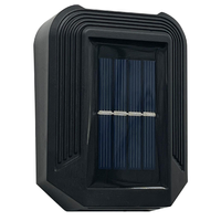 Naświetlacz LED Lampa Solarna Elewacyjna Kinkiet Ogrodowy 6000K IP44 Zimny