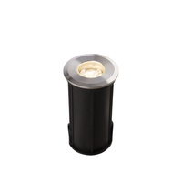 Oprawa Najazdowa Lampa Dogruntowa LED 2W 60lm 3000K Ciepła Srebrna Wodoodporna IP67 PICCO LED S 9106 Nowodvorski