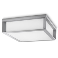Lampa Ogrodowa Zewnętrzna Plafon 2x E27 IP44 Szara Skies Philips