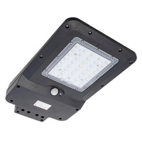 Lampa Ogrodowa Zewnętrzna Solarna STREET LED IP65 15W 1650lm Czujnik Czarna Eko-Light