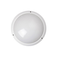 Plafon LED Lampa Sufitowa Oprawa Ścienna Ogrodowa Zewnętrzna E27 IP54 Biały Industrialny Lentil Rabalux