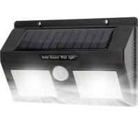 Naświetlacz Solarny LED 5W 5500-6000K Zimna IP65 Czarny Masterled Czujnik Ruchu