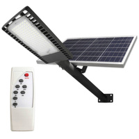 Lampa Uliczna SOLARNA oprawa LED Szara 120W 6000K Zimna 9500lm IP65 CZUJNIK ZMIERZCHU z PILOTEM + UCHWYT