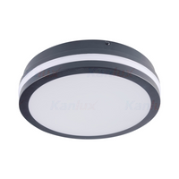 Plafon LED Lampa Ogrodowa Sufitowa 18W 1400lm 22cm z Czujnikiem Ruchu BENO KANLUX
