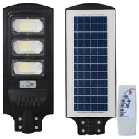 Naświetlacz LED 200-1000lm 6000K IP65 10W Solarny Czarny z Czujnikiem Ruchu i Zmierzchu + Pilot STREET-9 GOLDLUX